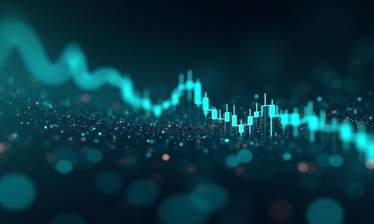 Abstract financial data and algorithmic flow